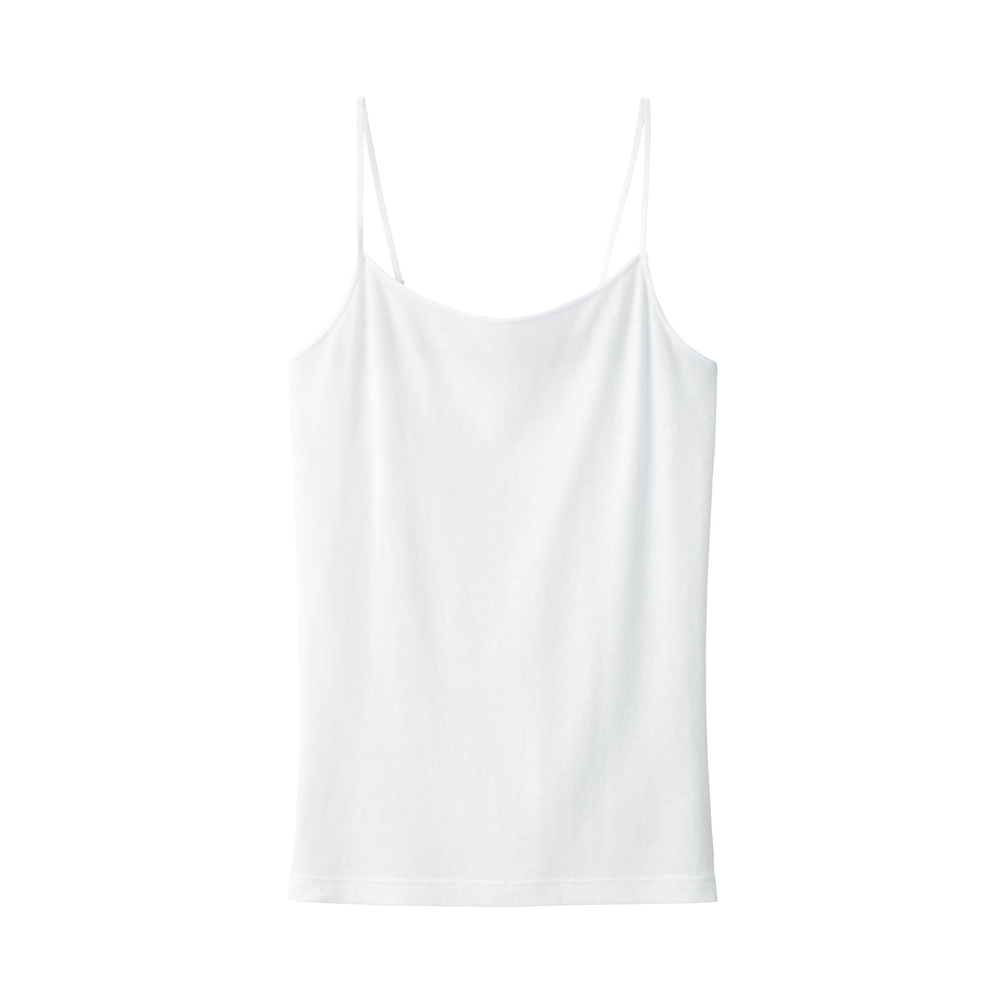 婦人　さらっと綿　薄手　キャミソール