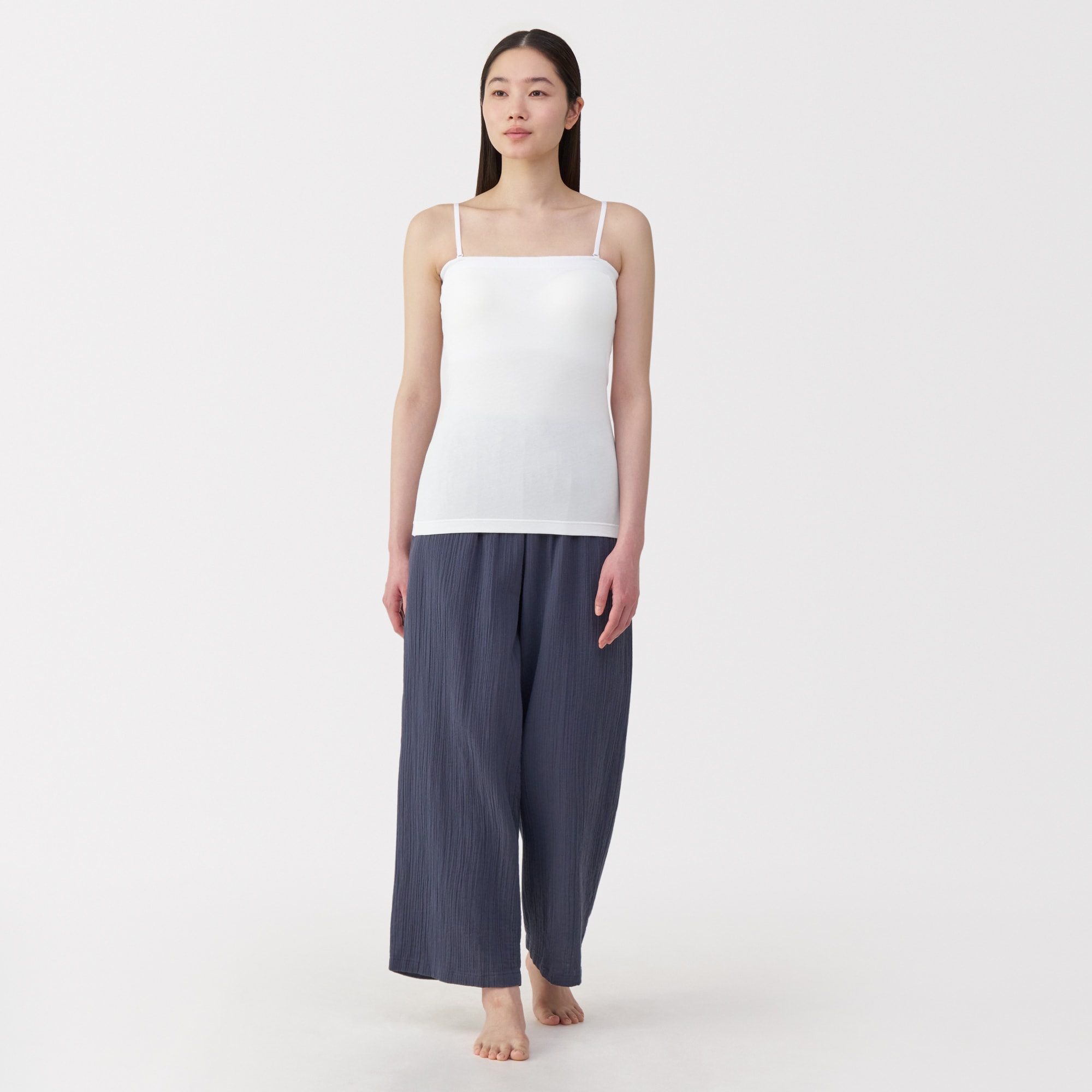 婦人 さらっと綿 ブラチューブトップ | 無印良品
