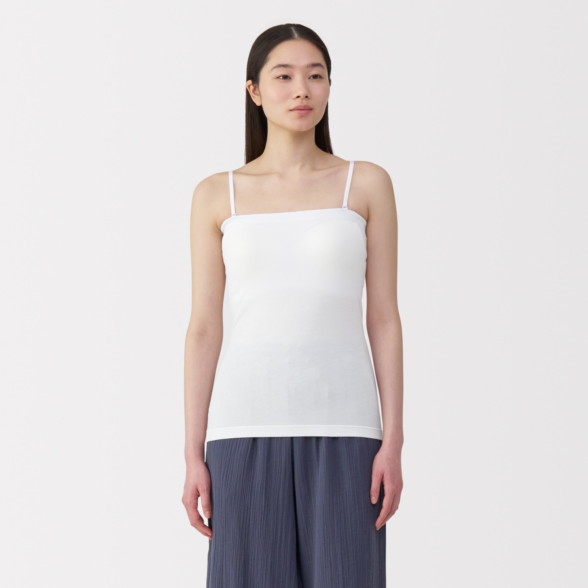 婦人 さらっと綿 ブラチューブトップ | 無印良品