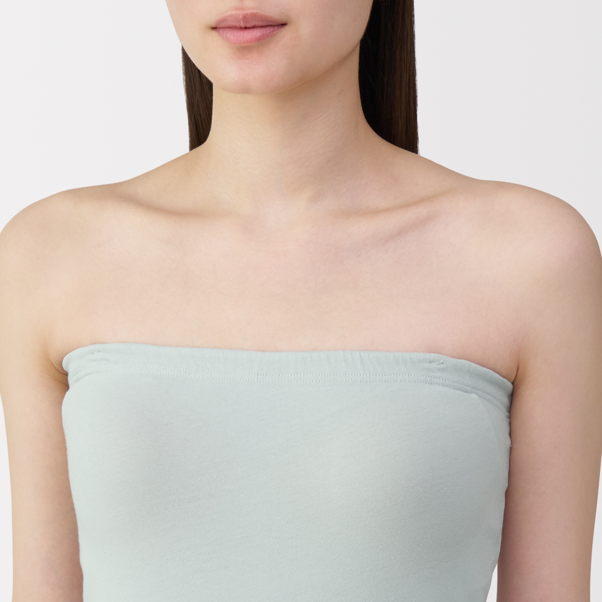 婦人　さらっと綿　ブラチューブトップ