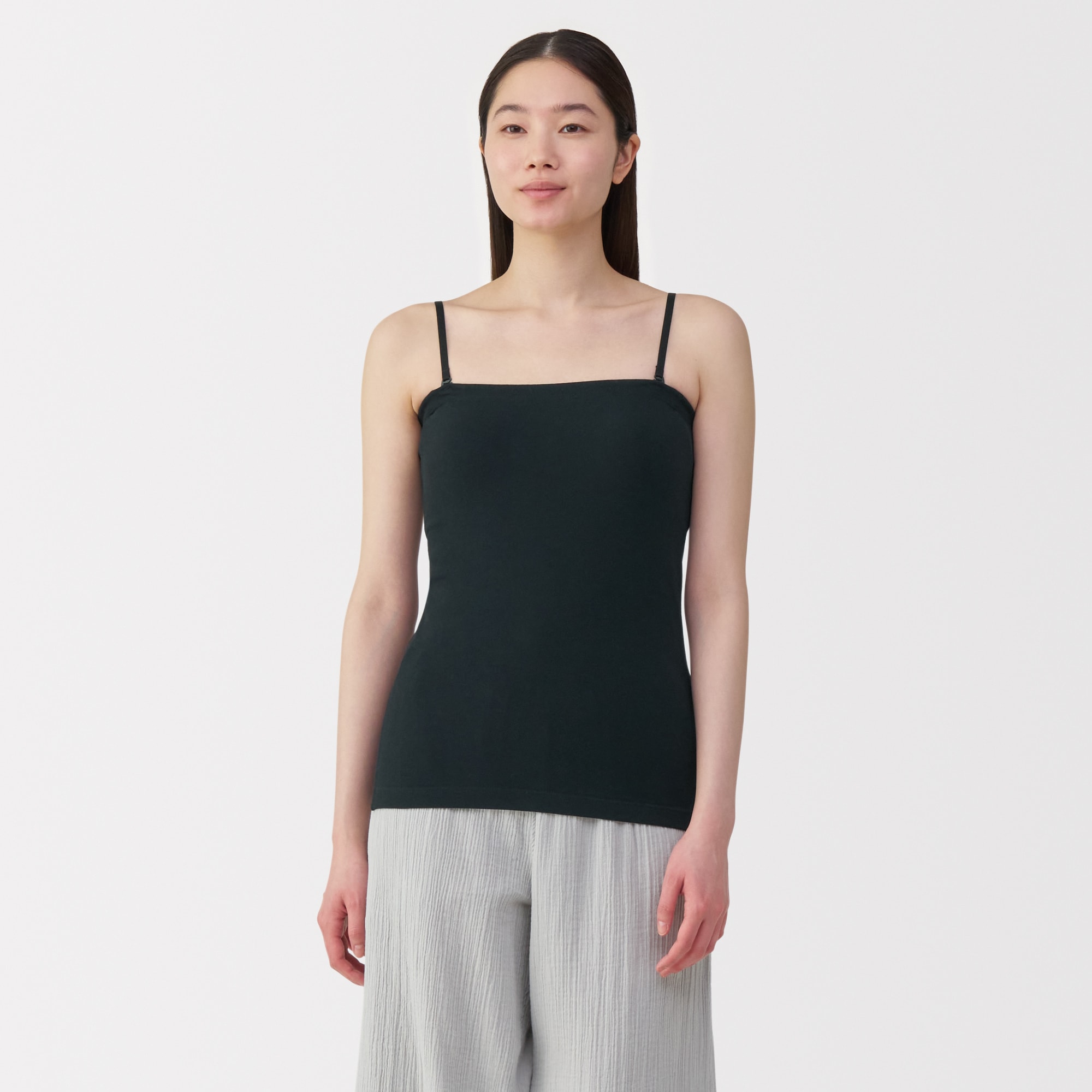 婦人 さらっと綿 ブラチューブトップ | 無印良品