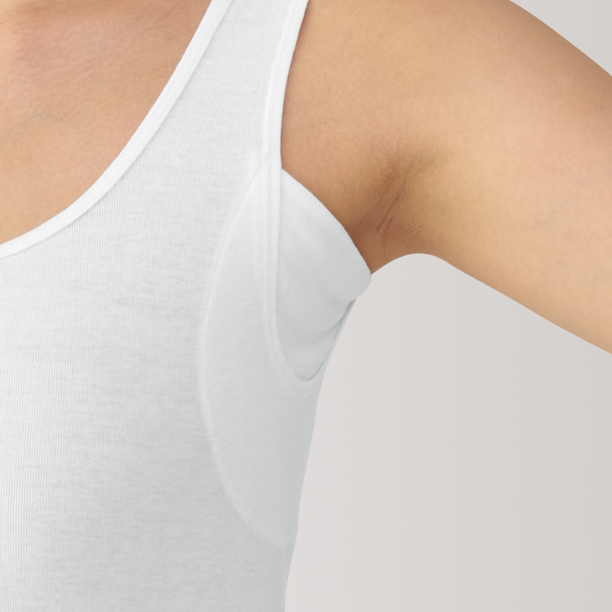 婦人　さらっと綿汗取りパッド付きタンクトップ