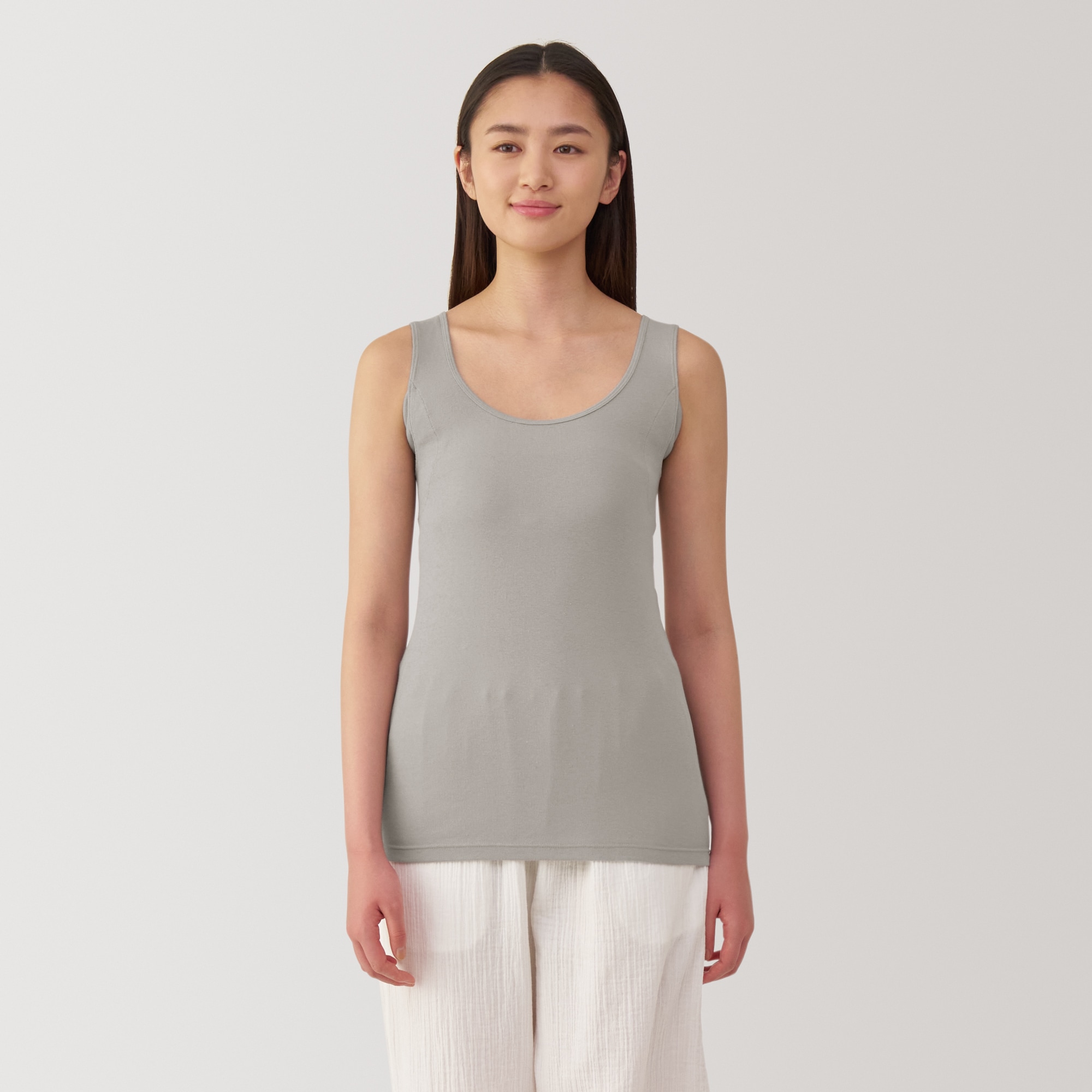 婦人　さらっと綿汗取りパッド付きタンクトップ