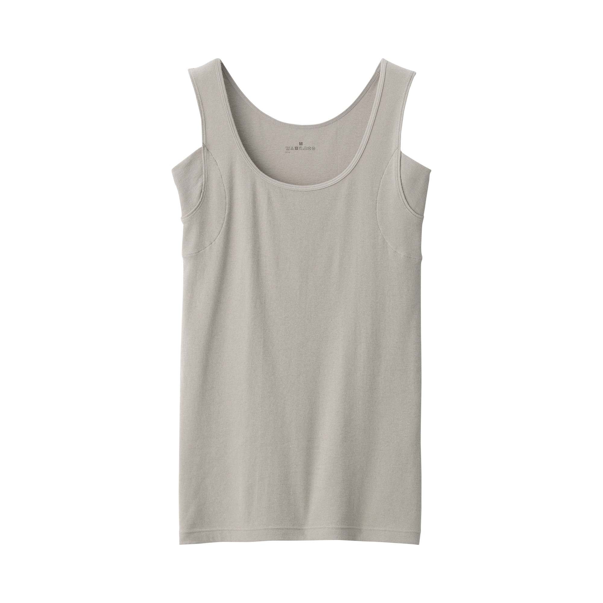 婦人　さらっと綿汗取りパッド付きタンクトップ