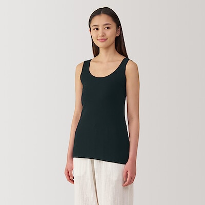 婦人　さらっと綿汗取りパッド付きタンクトップ