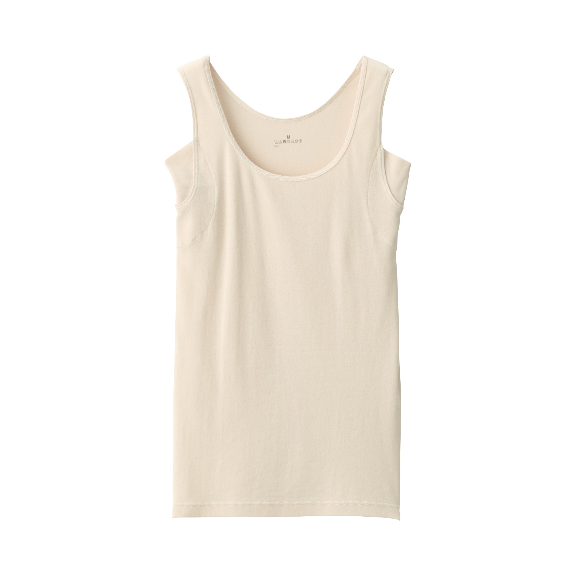 婦人　さらっと綿汗取りパッド付きタンクトップ