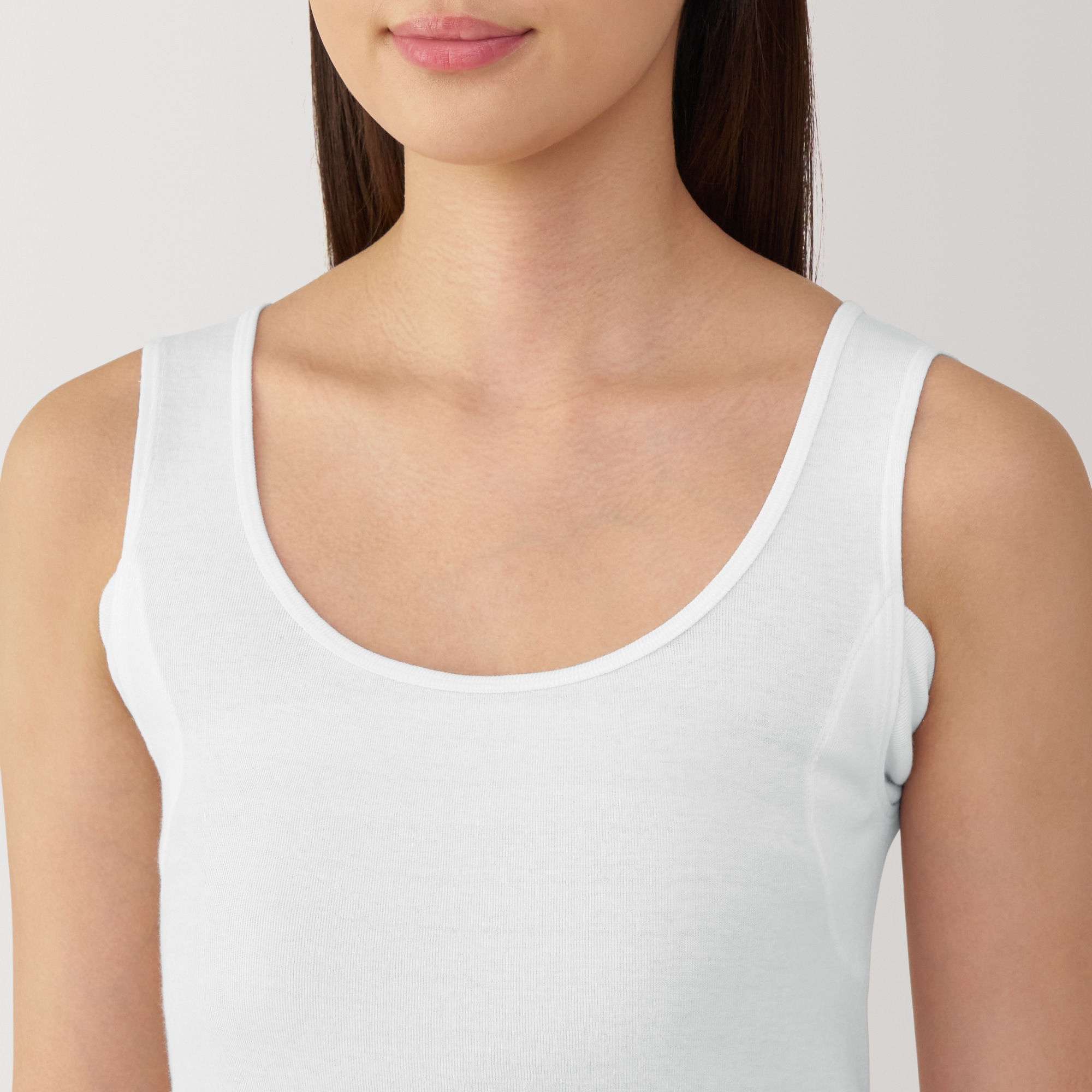 婦人　さらっと綿汗取りパッド付きタンクトップ