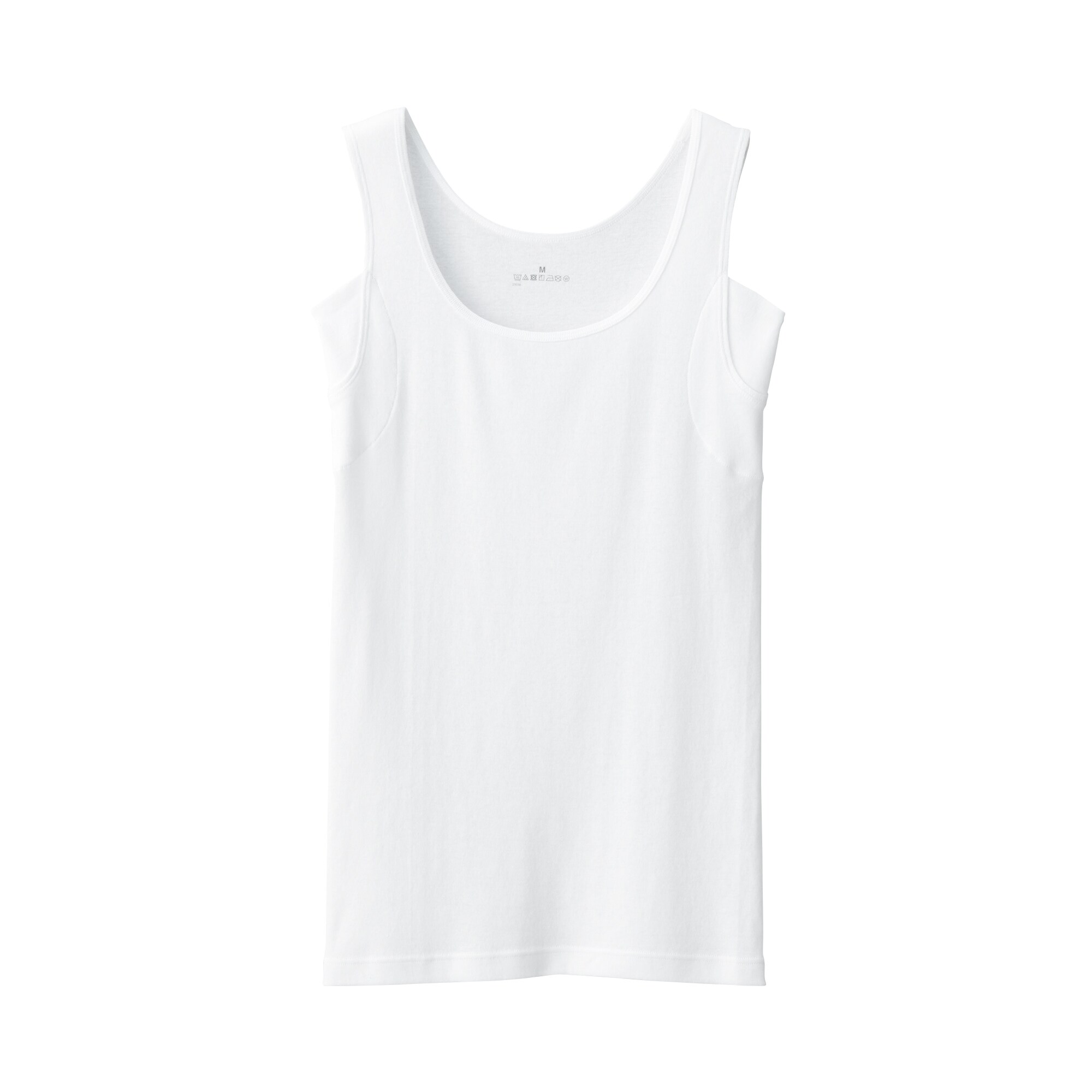 婦人　さらっと綿汗取りパッド付きタンクトップ