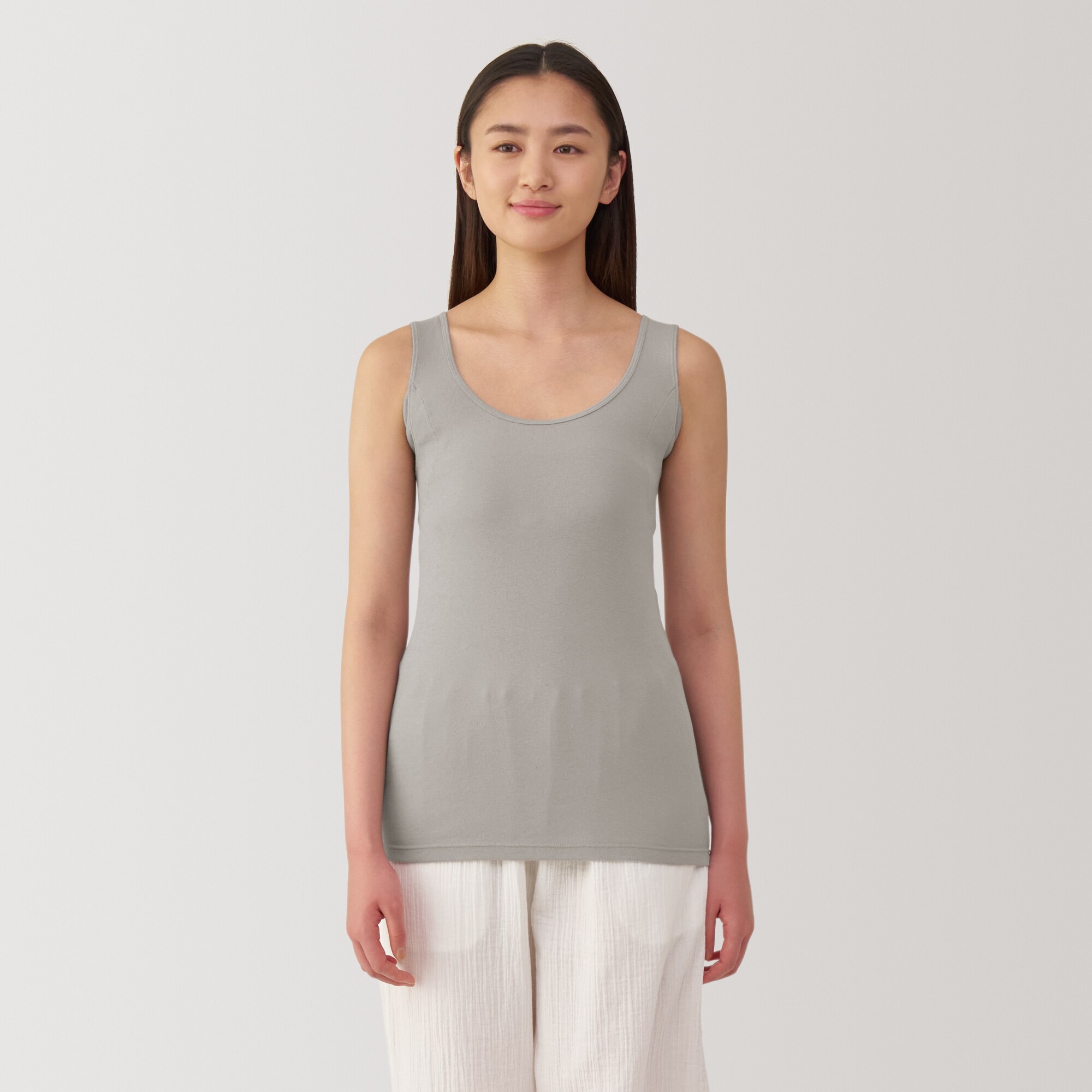 婦人　さらっと綿汗取りパッド付きタンクトップ