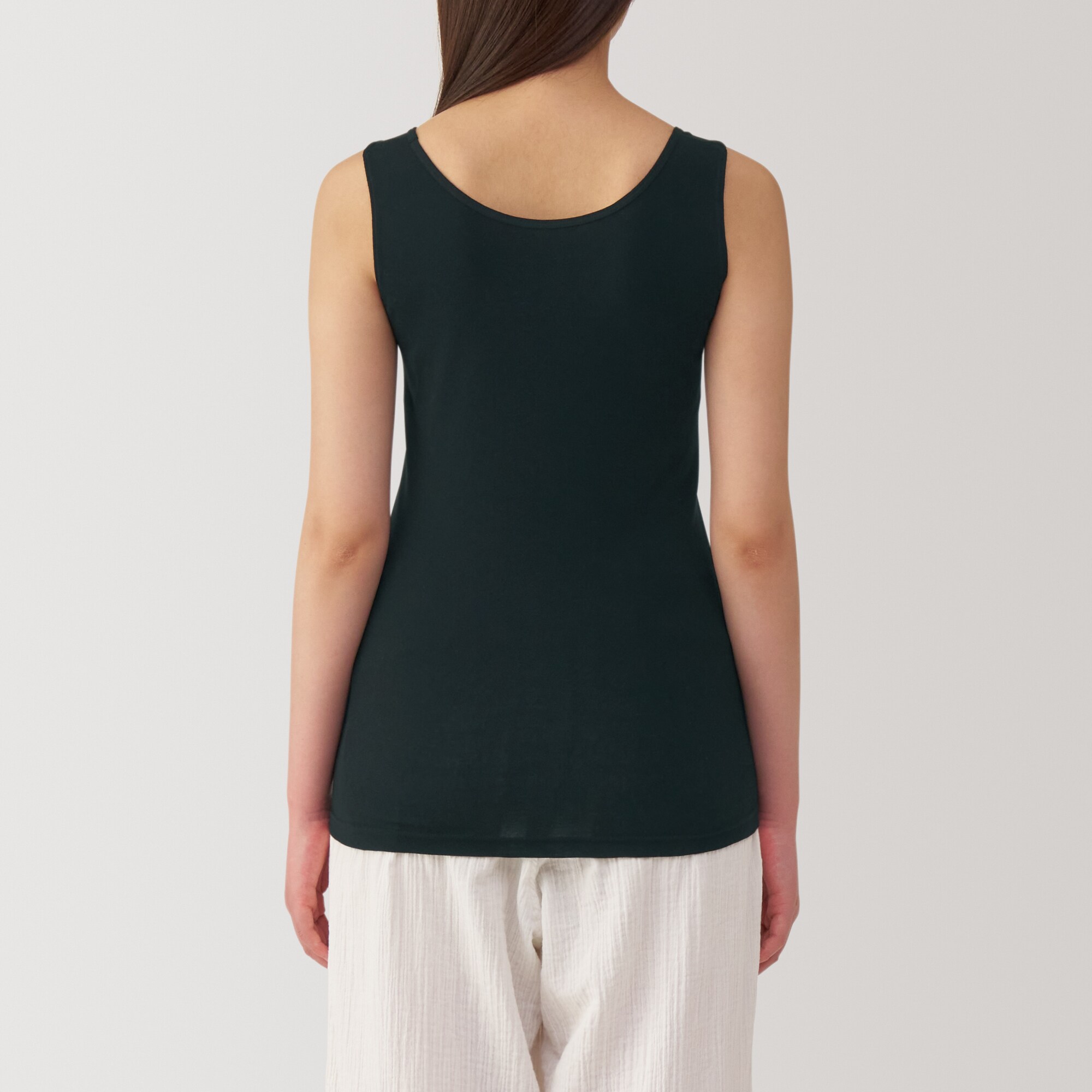 婦人　さらっと綿汗取りパッド付きタンクトップ