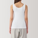 婦人　さらっと綿　薄手　タンクトップ