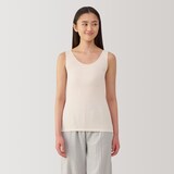 婦人　さらっと綿　薄手　タンクトップ