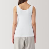 婦人　さらっと綿　薄手　タンクトップ