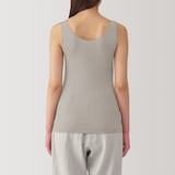 婦人　さらっと綿　薄手　タンクトップ