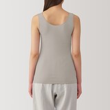 婦人　さらっと綿　薄手　タンクトップ