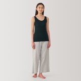 婦人　さらっと綿　薄手　タンクトップ