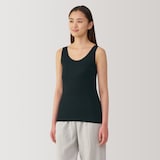 婦人　さらっと綿　薄手　タンクトップ