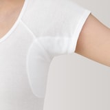 婦人　さらっと綿汗取りパッド付きフレンチスリーブ