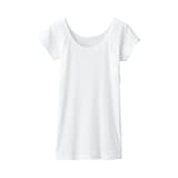 婦人　さらっと綿汗取りパッド付きフレンチスリーブ