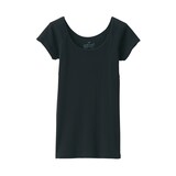 婦人　さらっと綿汗取りパッド付きフレンチスリーブ