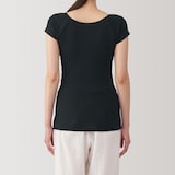 婦人　さらっと綿汗取りパッド付きフレンチスリーブ