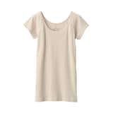 婦人　さらっと綿汗取りパッド付きフレンチスリーブ