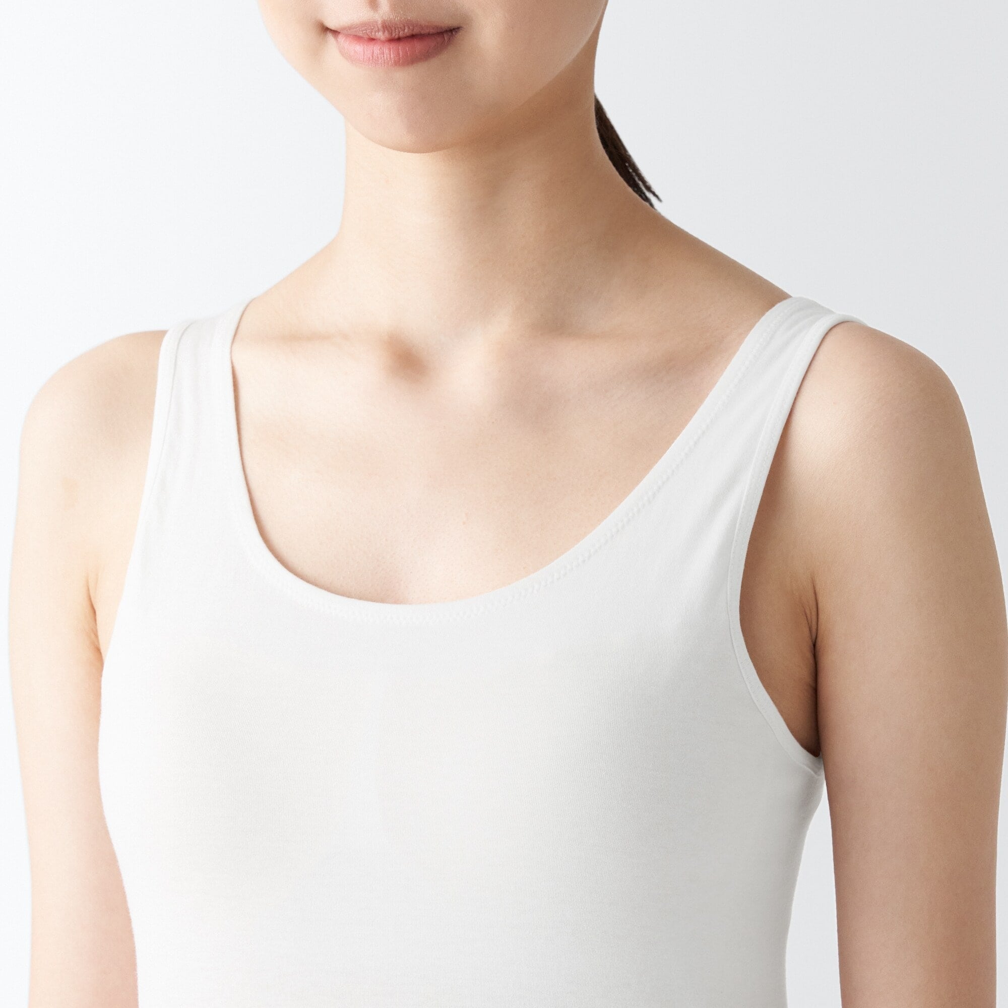 婦人 シルク混ブラタンクトップ | 無印良品