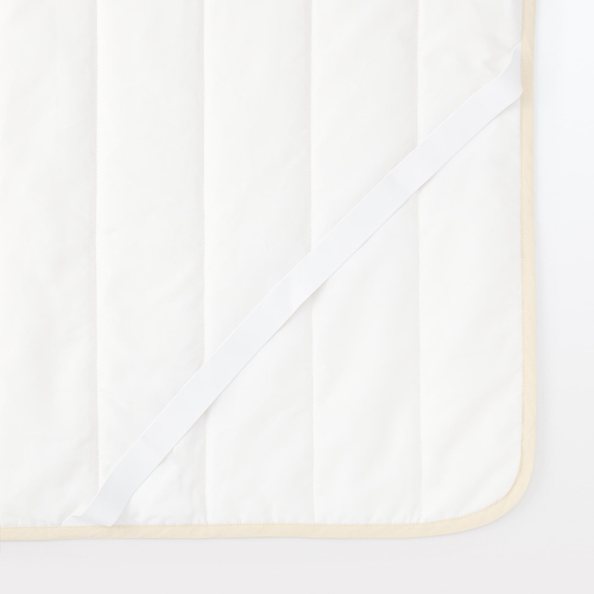 木の実から作ったカポック混二重ガーゼ　敷パッド／Ｓ