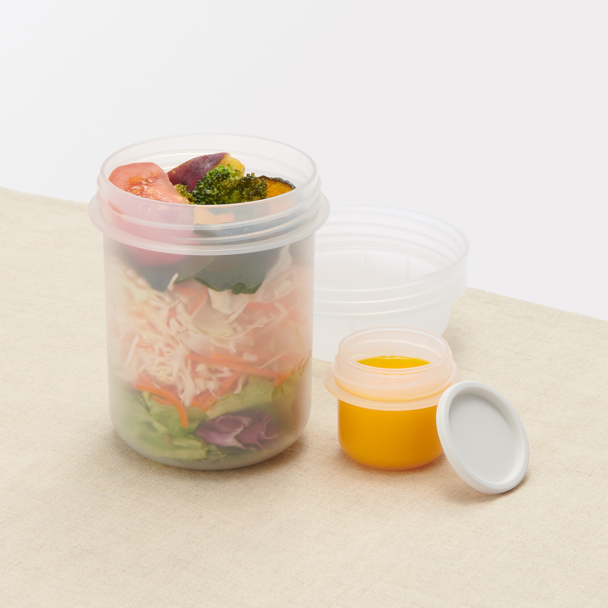 トッピングカップ付き　ランチカプセル