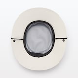 ＵＶカット　透湿撥水　防水テープ使い　サファリハット