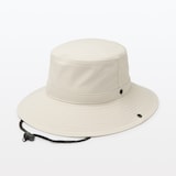 ＵＶカット　透湿撥水　防水テープ使い　サファリハット