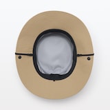 ＵＶカット　透湿撥水　防水テープ使い　サファリハット