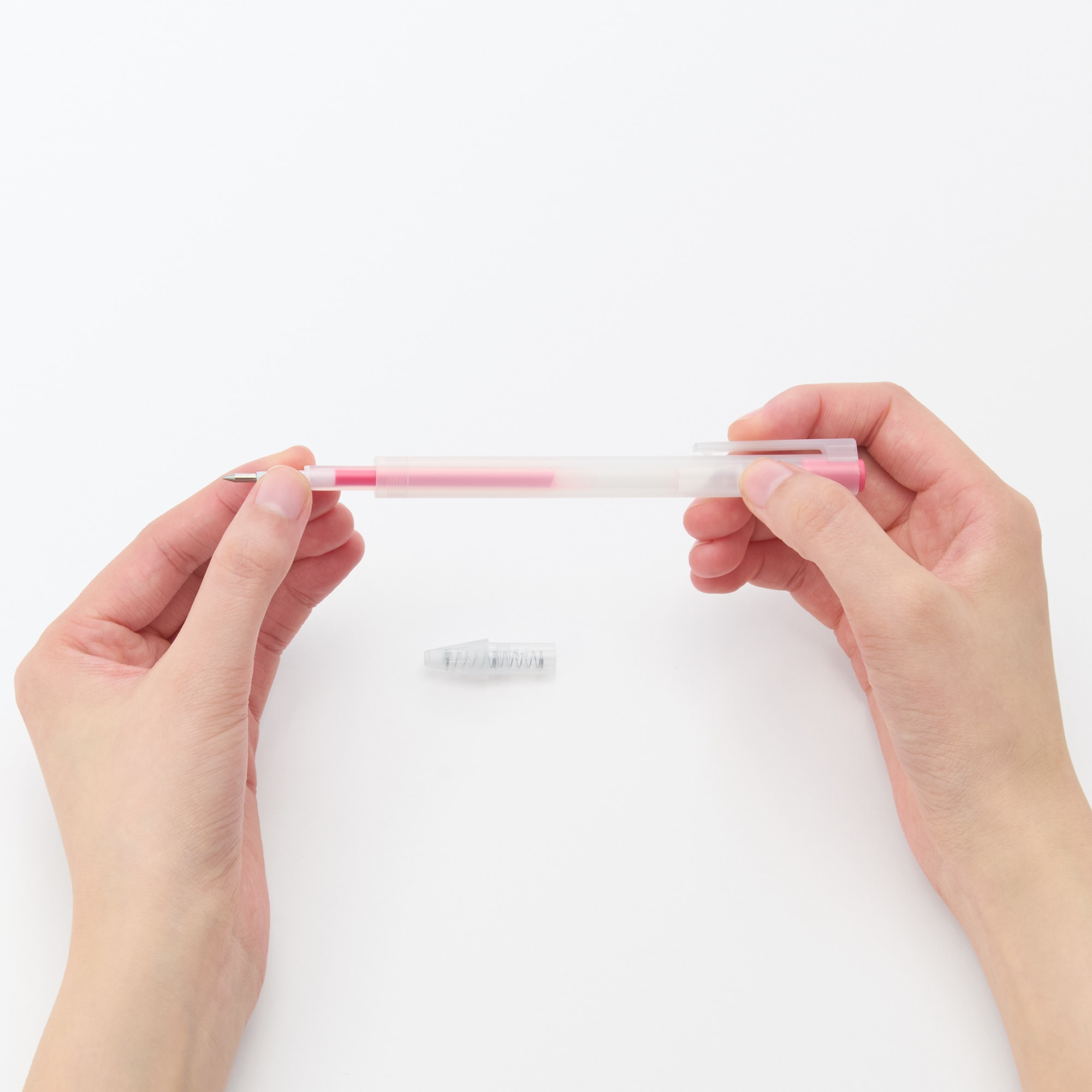 さらさら描けるゲルインキボールペン ノック式 | 無印良品