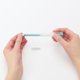 さらさら描けるゲルインキボールペン　ノック式