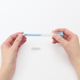 さらさら描けるゲルインキボールペン　ノック式