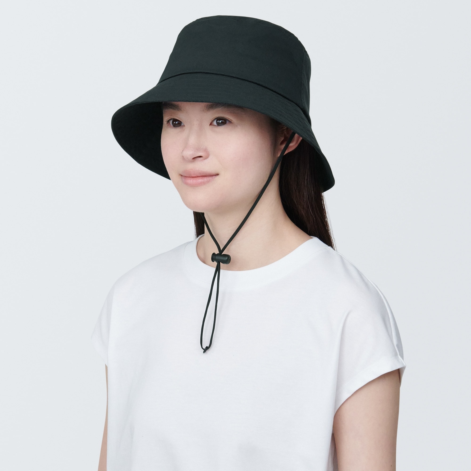 無印良品2点／風を通す 通気性 バケットハット 黒 56.5〜59cm 楽天市場】【無印良品 公式】UVカット 透湿撥水 防水テープ
