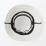 風を通す　ちいさくまとまる　バケットハット