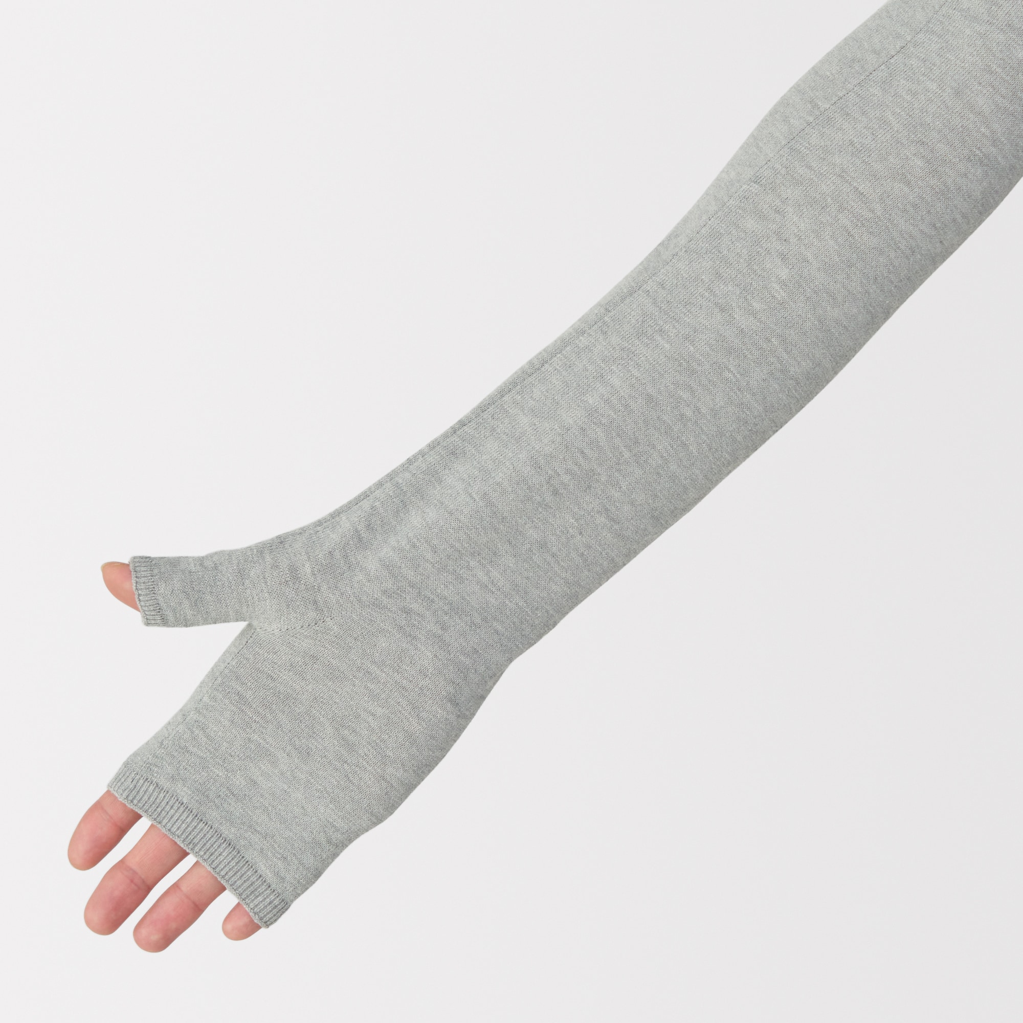 ＵＶカット　強撚コットン　アームカバー（ロング）