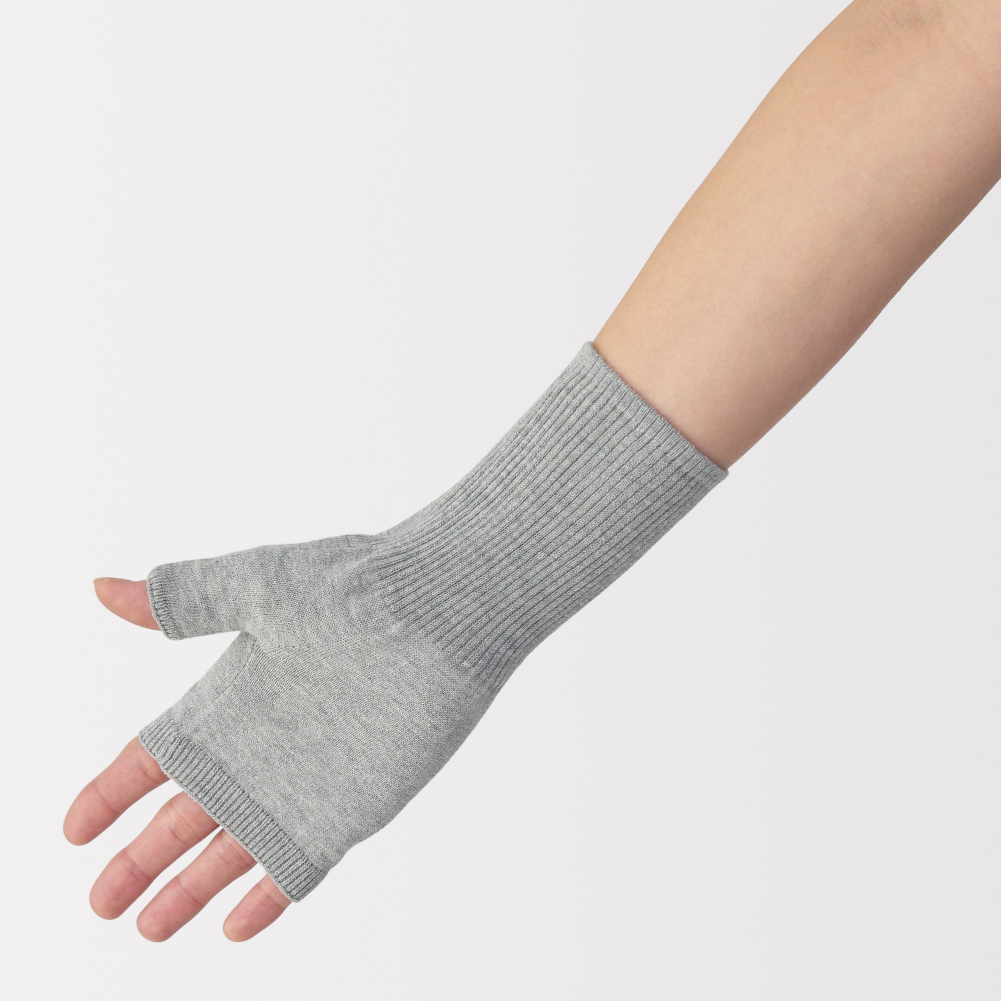 ＵＶカット　強撚コットン　アームカバー（ショート）