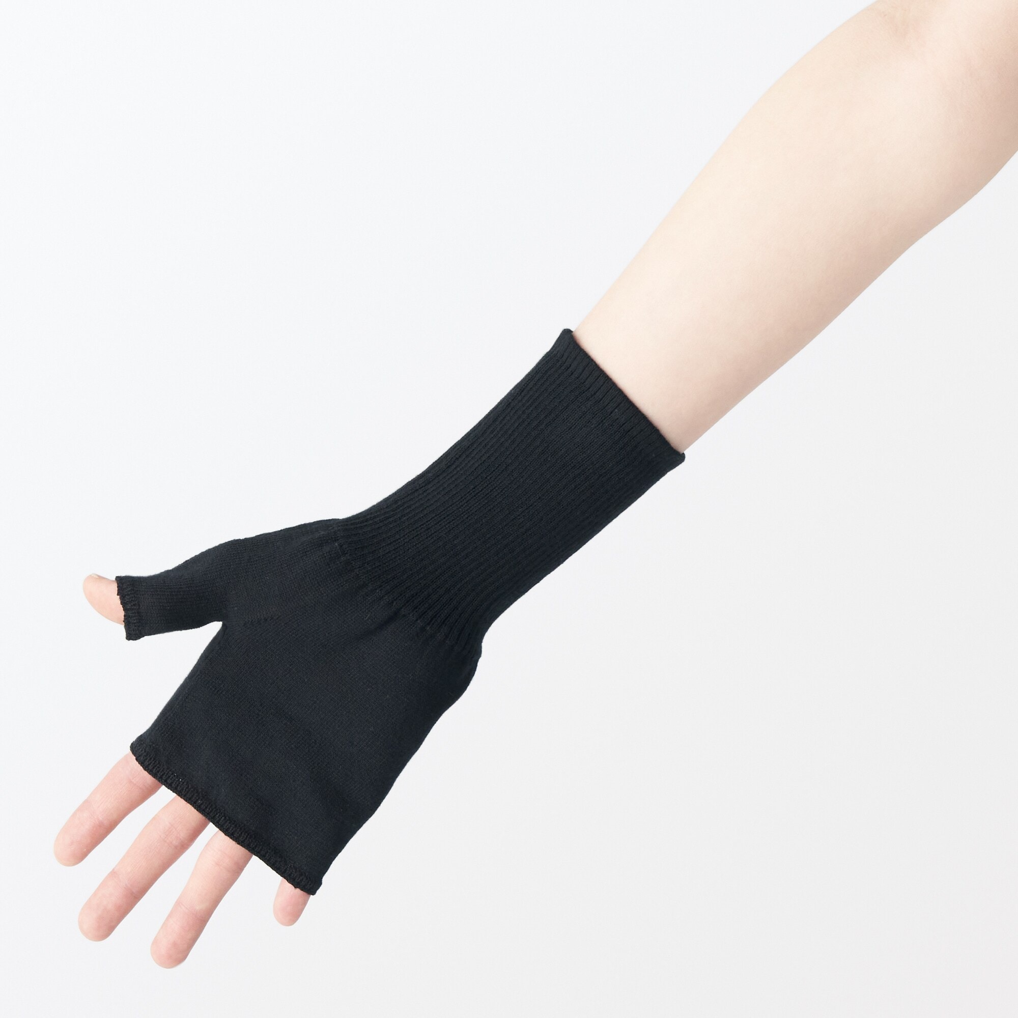 ＵＶカット　強撚コットン　アームカバー（ショート）