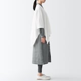 ＵＶカット　強撚コットン　ボレロ　ボタン付き