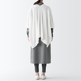 ＵＶカット　強撚コットン　ボレロ　ボタン付き