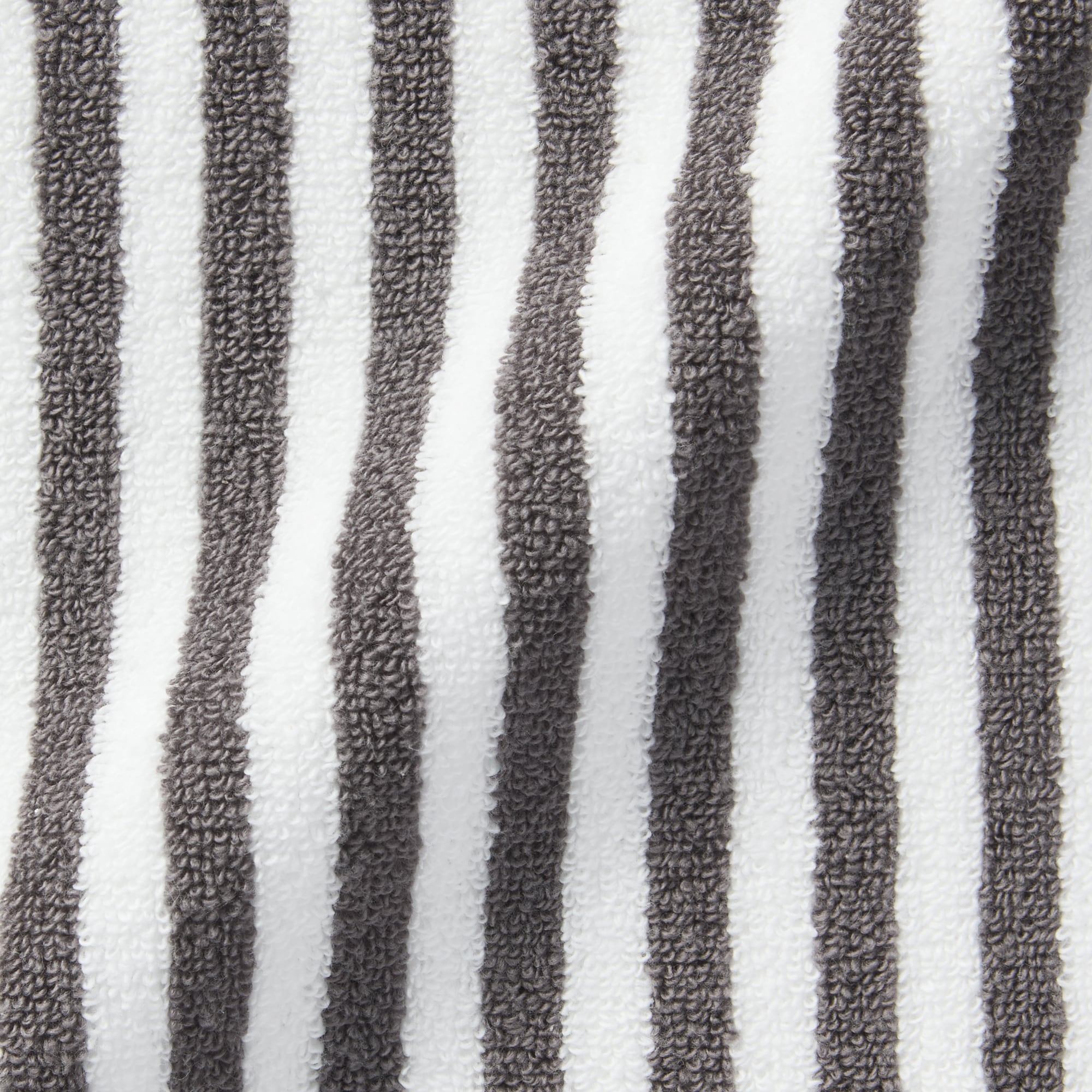 綿　やわらか　タオルハンカチ（縞）　