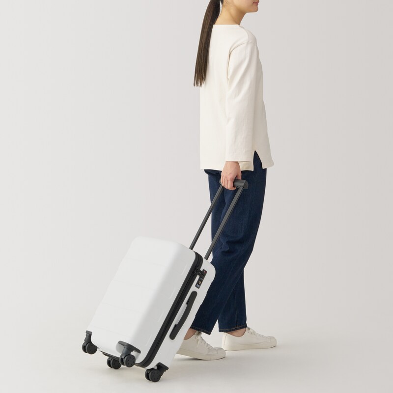 バーを自由に調節できる ハードキャリーケース（36L） | 無印良品 