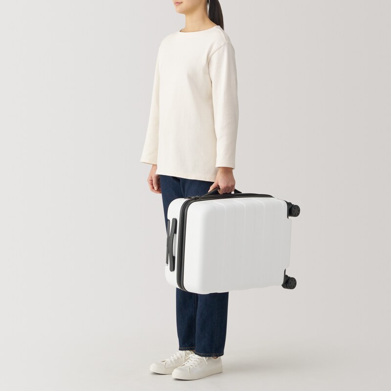 バーを自由に調節できる ハードキャリーケース（36L） | 無印良品