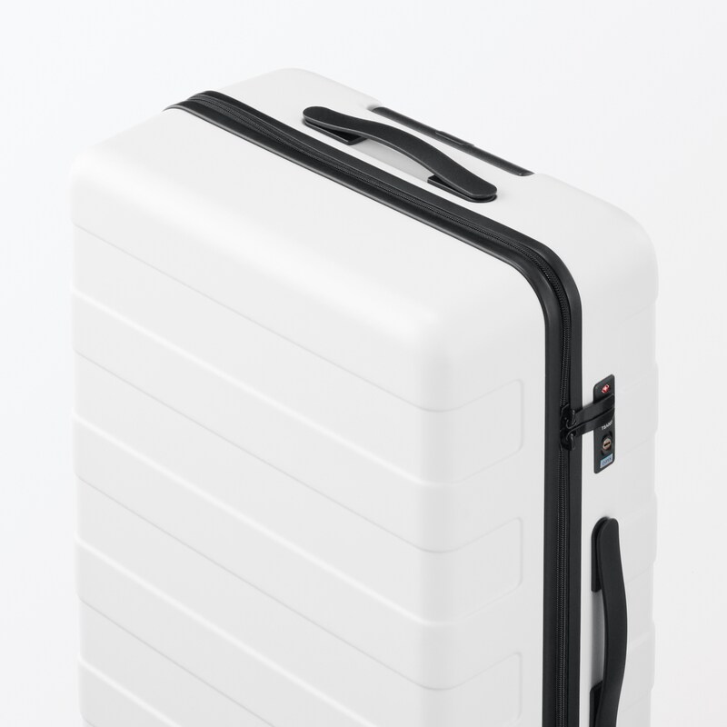 バーを自由に調節できる ハードキャリーケース（75L） | 無印良品