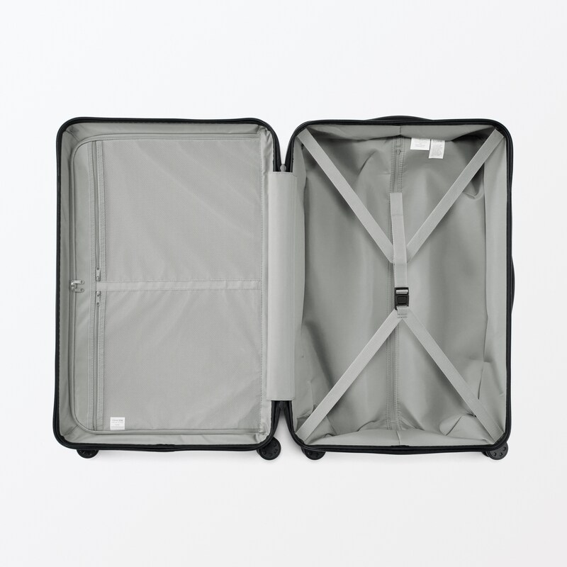 バーを自由に調節できる ハードキャリーケース（75L） | 無印良品 
