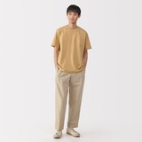 紳士　天竺編みクルーネック半袖Ｔシャツ