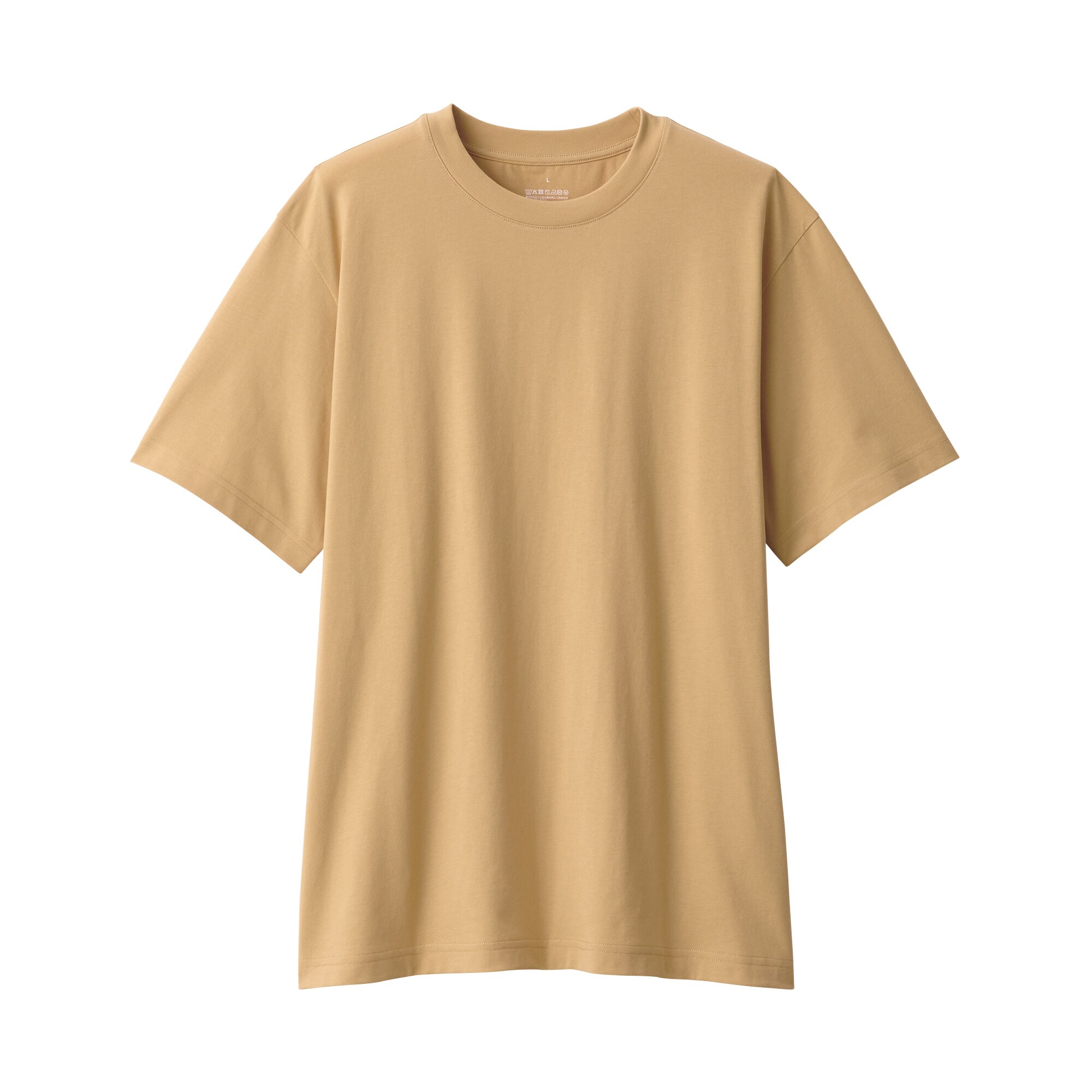 紳士　天竺編みクルーネック半袖Ｔシャツ