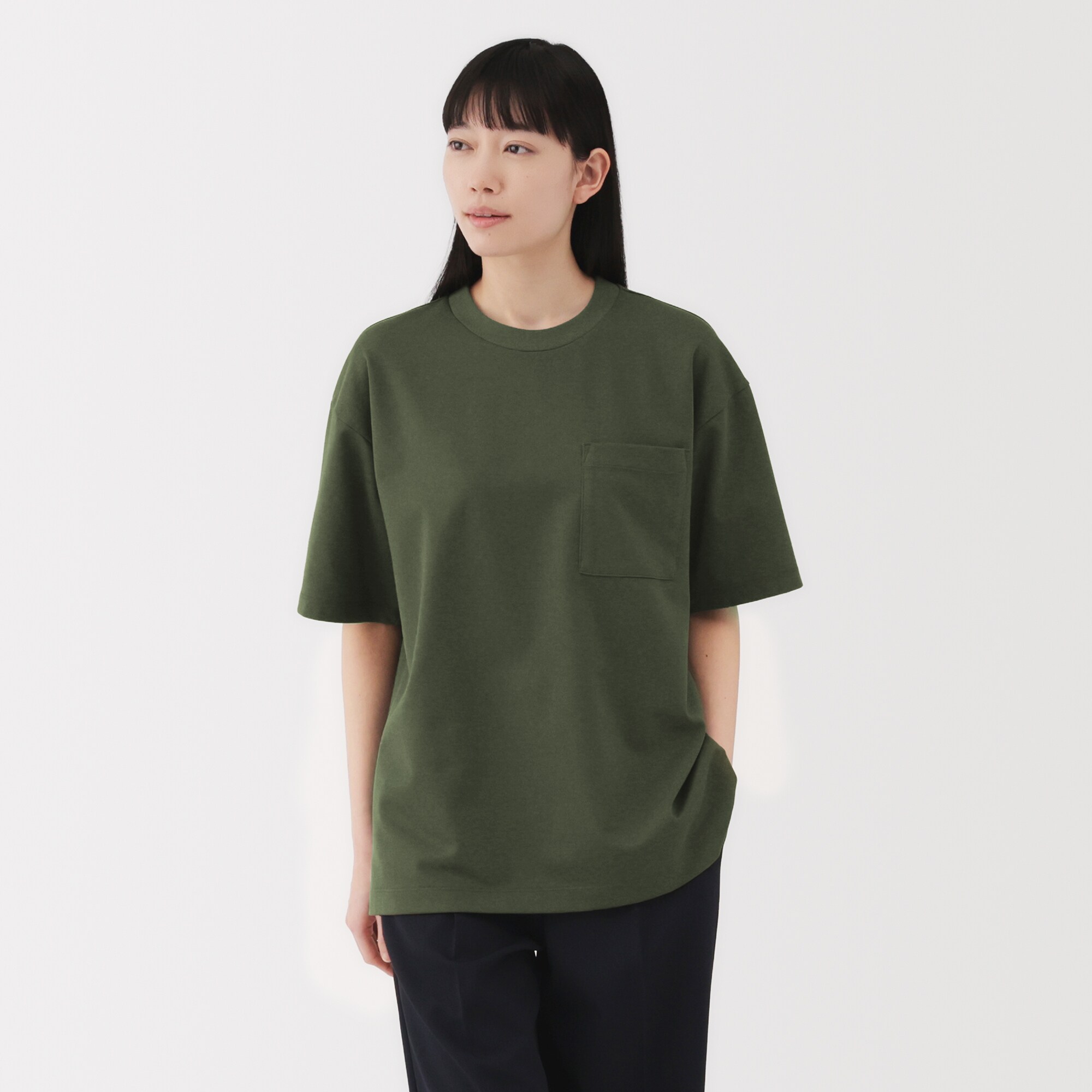 紳士 涼感UVカットワイド半袖Tシャツ | 無印良品